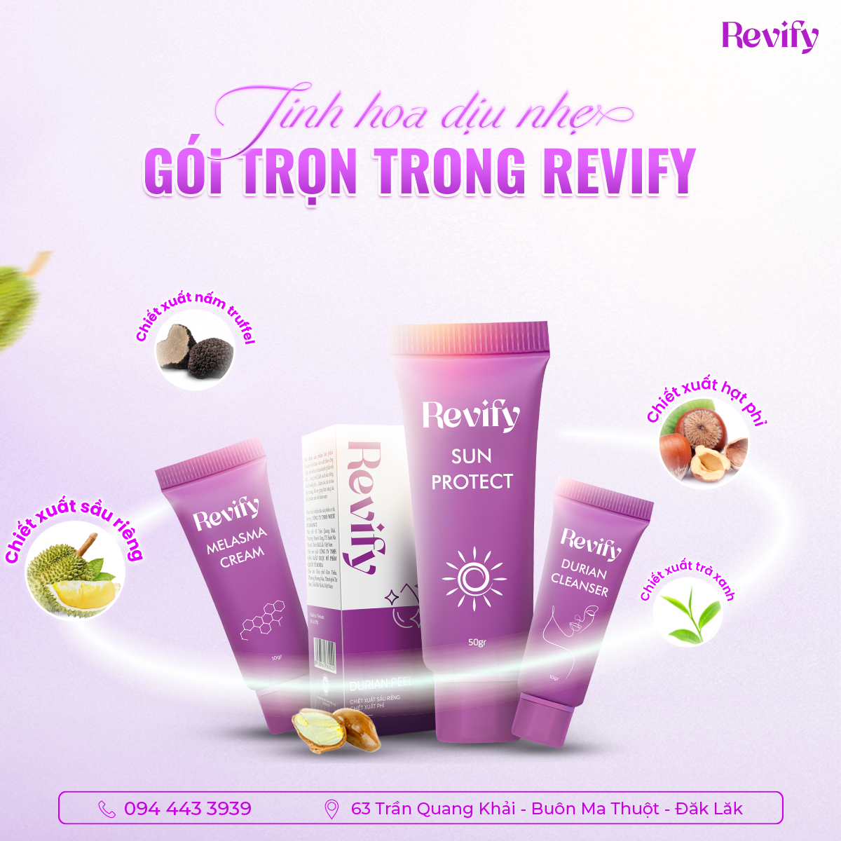 Mỹ phẩm sầu riêng